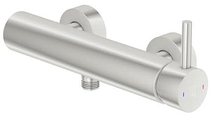 Steinberg Serie 100 Duscharmatur, Aufputz, G1/2, 1001220BN, Farbe: Brushed Nickel