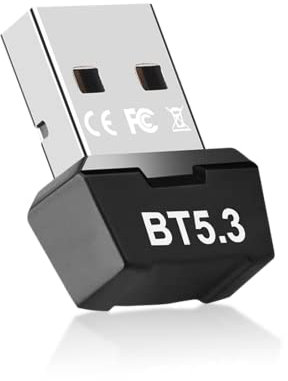 Adattatore Bluetooth USB 5.3, Dongle Bluetooth Collega e Usa Chiavetta Bluetooth per pc Desktop Laptop Compatibile con Windows 11/10/8.1/7