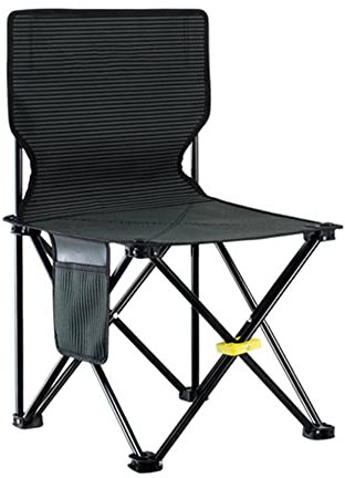 Camping-Klappstuhl, klappbarer Aluminium-Campingstuhl mit Rückenlehne, Starke und robuste Strandstühle, trägt 550 Pfund, gestreifter Stoff, zum Wandern, Picknick, Angeln, Strandgarde Good