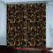 Boys Verdunkelungsvorhang-Set Für Schlafzimmer 3D-Druck Brauner Leopard Vorhänge Für Kinderzimmer Schiebegardine Blickdicht Für Dekoration Wohnzimmer Hotelbüro Esszimmer 150 (B) X 166 (H) cm