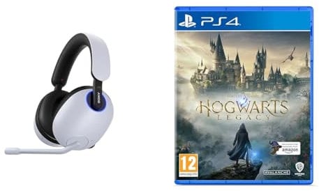Sony INZONE H9 Noise Cancelling Wireless Gaming Headset - 32 hours battery life - Ideal quality boom microphone - Bluetooth for calls - PC/PS5 - Ideal for PlayStation & Hogwarts Legacy PS4