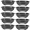 Ronyme 10x macetas de Entrenamiento para bonsái, Maceta Ovalada para bonsái, macetas para jardinería, macetas para Cultivo de Plantas para Patio, jardín, 310mmx240mmx85mm
