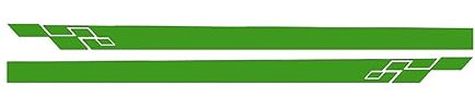 KJJjQf Car Body Side Stickers,for Peugeot 308 CC GTI SW,Stripe Side Skirt Decal Stickers Body Modification Accessories,D-Green