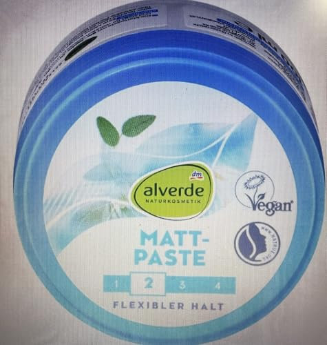 alverde NATURKOSMETIK Styling Mattpaste, 100 ml