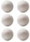 Apparel Wool Drying Balls' Lint Dryer, Set of Static Reducers and Wrinkles of 6, Wool Balls Replaces Hair Dryer Sheets, Reusable Fabric Softener