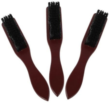 3 Stück Bartreinigungsbürsten und Nylon für Männer