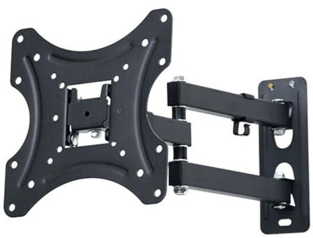 LOORGVEL Adjustable Wall Mount TV Bracket for 23-42 Inch LCD TVs with Spirit Level Rotatable and Stretchable Design for Home Use