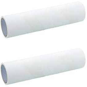 DIKACA Hair Roller Paper Substitute 2Pcs Sticky Lint Roller Refills for Cleaning Velvet, Silk, Cotton Fabrics and Upholstery