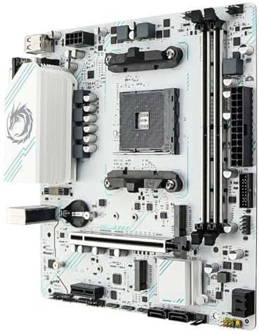 Placa Madre Fit For SOYO AMD B550M con USB 3.2, PCIE .0 M. NVME, Doble Canal, DDR4, zócalo AM4, Compatible CPU Ryzen 5700X