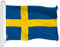G128 schweden schwedische Flagge 3x5 ft Printed messingösen 150d Polyester qualität Flagge innen/außen - viel Dicker haltbarer als 100d 75d Polyester