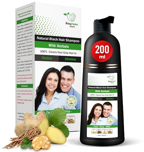 Herbal Natural Black Hair Shampoo
