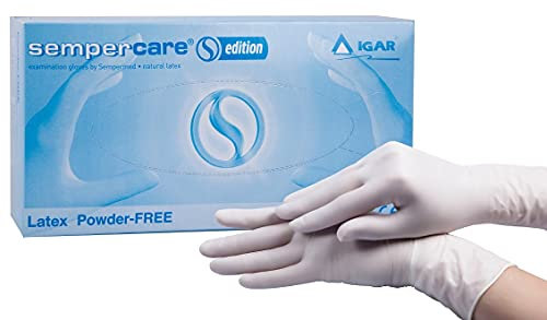 Sempercare Edition Handschuh Latex Pulverfrei Xs, 100 Stück