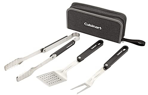 Cuisinart CGS-1000 - Set di 4 utensili per griglia pieghevole