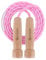 Springseil Erwachsener, BTONGE Traditionelles Verstellbares Baumwoll Seilspringen Kinder mit Natürlichem Holzgriff Speed Jump Rope für Fettverbrennung & springen Übung & Fitness - 300CM / 9.6FT
