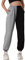 HAPYWER Jogginghose Damen Baumwolle Jogger Lang Sweathose Baggy Lässige Hose mit Taschen Sweatpants Oversize Sporthose Weit Casual S-XXL(A-graue,XS)