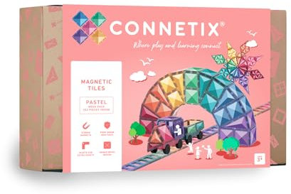 CONNETIX Pastel Mega Pack, 202 Pieces