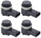 Doo Engy Auto Parksensoren Einparkhilfe Parksensor Parkhilfe Rückfahrhilfe Rückfahrsensor PDC Sensor Einparksensoren vorne hinten für A4 B8 A5 8T A6 4G A6 C7 A7 4G A8 D4 Q3 8U Q5 8R Q7 4L R8 TT 8J