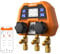 Elitech Kältemittel Monteurhilfe,Digitale Verteiler Klimaanlage, HVAC Messgeräte App Control Für R32 R134 Usw, Intelligenter Verteiler Mechnical Manifold Terminator DMG-4B