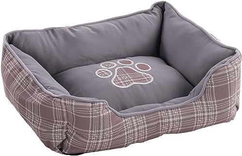 Flamingo Korb Evi Rechteck Grau 50x40x16cm