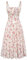 SCARLET DARKNESS Plus Size Square Neck Spaghetti Strap Summer Dress for Women UK Pink Floral Spring Casual Flowy Dress XXL