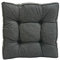 Pillows24 Sitzkissen Set für Loungemöbel – Outdoor Loungekissen & Rückenkissen – wetterfest, waschbar, mit Befestigungsbändern – für Gartenbank, Terrasse, Balkon, Rattanmöbel