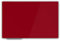 Floordirekt Magnettafel Glas 80 x 110 cm rot Whiteboard magnetisch, beschreibbar, abwischbar Inkl. 3 Magnete, rahmenloses Magnetwand, Präsentationsboard, Glastafel aus 7mm Sicherheitsglas