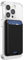 PopSockets: PopWallet per MagSafe - Senza presa - Include anello adattatore per MagSafe - Sottile portacarte riposizionabile per smartphone e custodie - SoftGoods - Black