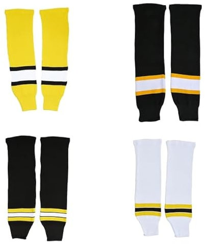 Sherwood NHL Stutzen Boston Bruins 2024, Farbe:Weiss, Größe:Bambini