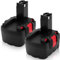 2X 3600mAh BAT038 Sostituzione per Bosch 14.4V Batteria BAT038 BAT140 BAT159 BAT040 BAT041 2607335275 2607335276 2607335528 2607335534 utensili elettrici a batteria