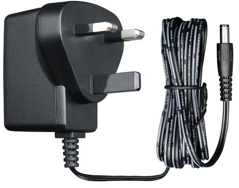 5V 1A 5W 1.8M Long Power Supply Adapter, AC DC Switching Adapter (Input 100-240V, Output 5Volt 1Amp 1000mA), DC 5V 5.5x2.1mm Wall Mount Transformer Plug, UKCA Listed