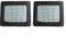 AJVAAIAC 2 Stück Luftfilter 133 x 113 x 20 mm Rasenmäher Luftfilter Ersatz für Honda HRX 537, HRB 535, HRD 536, IZY 53, HRG 536, HRX476 Modelle Rasenmäher Service Kit