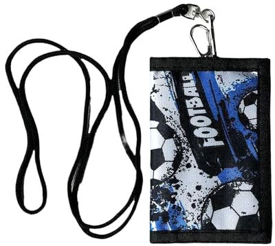 Porte Monnaie Enfant,Minging Porte Pliable Monnaie Porte Monnaie Enfant Garçon Portefeuille Enfant Portefeuille Enfant Garcon Compartiment Billets et Monnaie Portefeuille de Dessin Animé avec Lanière