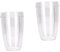 OKUMEYR 2 Vasos Grandes De Plástico De 18 Oz De Alto De Repuesto Para Coctelera Aptos Para Lavavajillas.