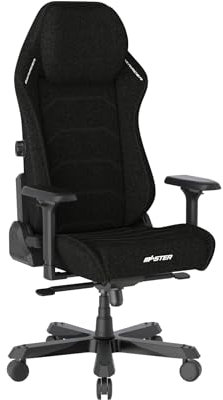 möbelando Gaming-Stuhl >DXRACER< Ergonomischer Gaming-Stuhl mit Webstoffbezug, 4D Armlehnen, 150 kg Belastbarkeit, 90°-135° Kippfunktion, höhenverstellbar, leise Rollen ? Perfekter Komfort!