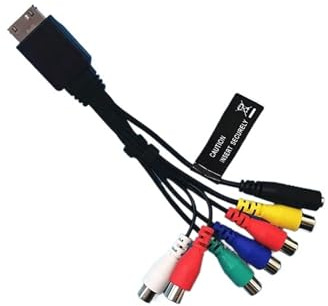 AV Component Adapter Cable，Compatible for Samsung 4K TV 48-88in Audio and Video Cable BN39-01900A CBF Signal Deals JS9100 JS9500F，TV Accessories