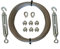 Westward Rope and Wire - Galvanised Catenary Wire Kit - 2.5mm 6x7FC (5 Metre)
