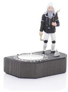 Rudolphs Schatzkiste Miniaturbergwerk Sockel Bergmann Altvater mit Teelicht bunt BxHxT 8,5x9,5x6cm NEU Bergbau Bergwerk Weihnachtspyramide Schwibbogen Tischdekoration Dekoration Weihnachten