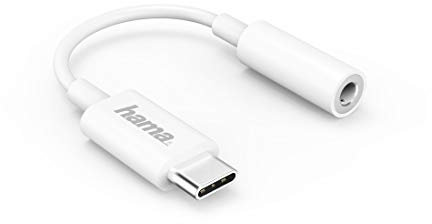 USB-C auf 3,5 mm weiblich Audio-Adapter, weiß