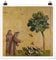 Poster Giotto di Bondone - Der Heilige Franziskus Quadrat, Matt 30 x 30cm