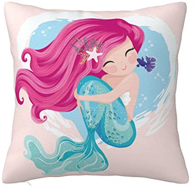 Duduho Kissenbezug für Schlafzimmer, Wohnzimmer, Sofa, Couch und Bett, 45,7 x 45,7 cm