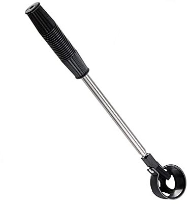 Harmon Wandyer Cuchara retráctil portátil para recuperar pelotas de golf telescópicas de seguridad de bloqueo automático de acero inoxidable herramienta de eje