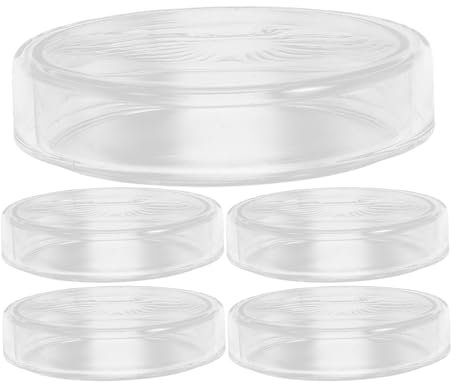 Glas Petrischalen Container Hoch Borosilikatglas Zelle Kultur Gerichte Labor Liefert 60mm, 5 Stück