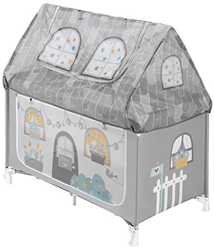 Reisebett Daily Dolci Sogni | Mehr Farben verfügbar | Spielhaus, Farbe:Grau