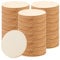 MANCHAP 150 PCS 10cm Craft Wooden Circles, 2.5mm Thick Unfinished Wooden Discs Round Wood Blank for Crafts, Painting, DIY