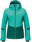 Schöffel Damen Ski Jacket Kanzelwand L, komfortable Skijacke mit 4-Wege-Stretch, wasserdichte und atmungsaktive Outdoorjacke mit Skiticket-Tasche, spectra green, 40