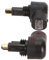 MMCX-Kabeladapter auf 2-polige 0,78-mm-Buchse, Geeignet für MMCX-Kabel mit Anschluss für EXK MDR7550 EX600 EX800 EX1000 Kopfhöreranschluss (Schwarz)