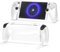 XBERSTAR Protective Case for PS5 Portal, Silicone Protective Cover Soft Case Sleeve Non-Slip Anti-Scratch Handheld Game Console Cover for PS5 Portal Game Console (Style 2 White)