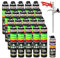 Isolbau Bauschaum-Set - Inkl. 20 x 1K Montageschaum B2 Pistolenschaum mit hervorragender Schall und Wärmedämmung (je 750 ml), 1 x PU-Schaum-Reiniger (500 ml) & 1 x Schaumpistole, Verfüllen