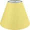 Wogati® Premium Lampenschirm E14/E27 Baumwolle | verschiedene Größen & Farben | Farbe: Gelb/Größe: M | Lampenschirm Stehlampe + Lampenschirm Hängelampe + Lampenschirm für Tischlampe