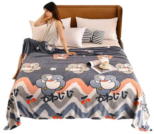 Decke, Nickerchen Decke, Fleecedecke-Enten-180cmX200cm